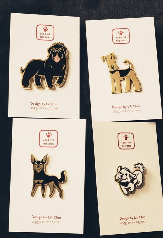 Special Offer Choose 3 DOG PINS Etsy