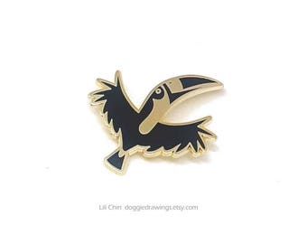 Toucan enamel pin - Wildlife series