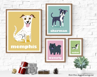 Custom Pet Print - choose print size