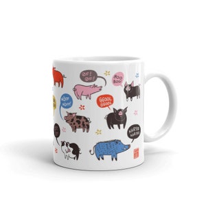 Oinking Pigs mug