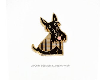 Scottish Terrier - dog enamel pin