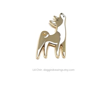 Basenji - Dog Enamel Pin