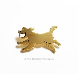 Golden Retriever - Dog Enamel Pin