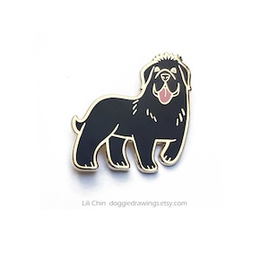 Newfoundland - Dog Enamel Pin