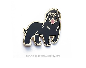 Newfoundland - Dog Enamel Pin