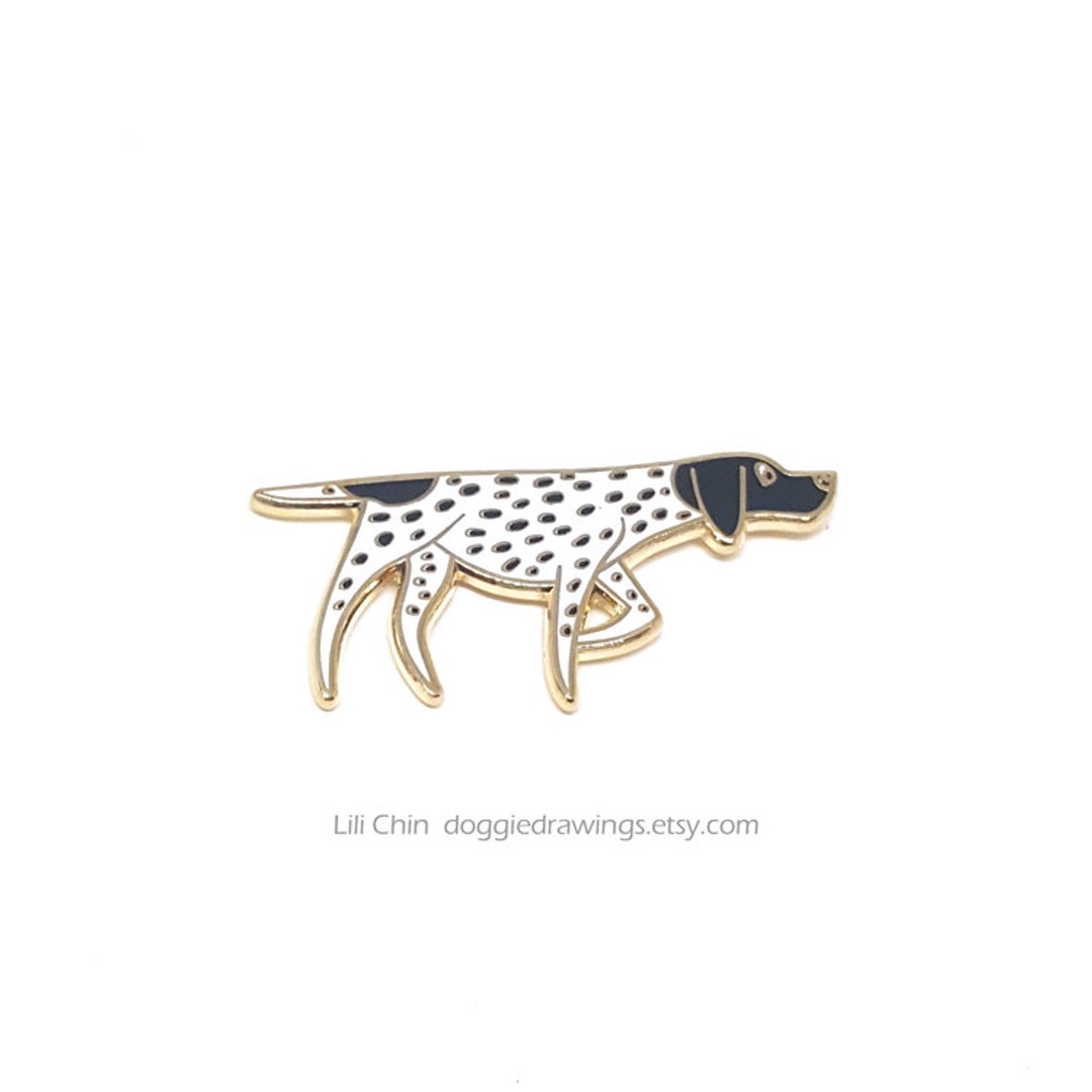 Pointer - Dog Enamel Pin - Etsy