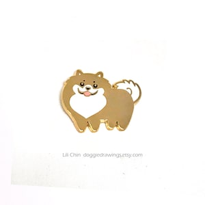 Pomeranian - Dog Enamel Pin