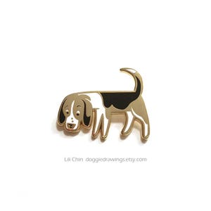 Beagle / Scenthound - Dog Enamel Pin