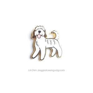 Doodle - Dog Enamel Pin
