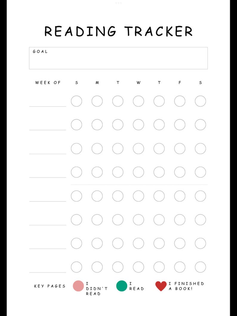 Printable Book Review Template| Reading Log| Digital Download - Etsy