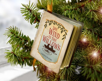 El viento en los sauces - Adorno navideño en miniatura - de Kenneth Grahame - Literatura clásica