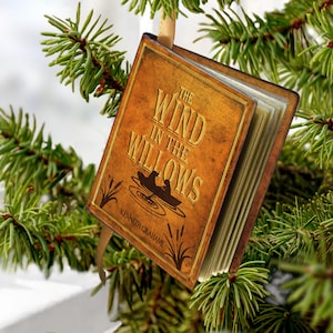 The Wind in the Willows - Miniaturbuch Weihnachtsverzierung - von Kenneth Grahame - Klassische Literatur