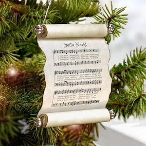Stille Nacht Christmas Ornament - German or Dutch