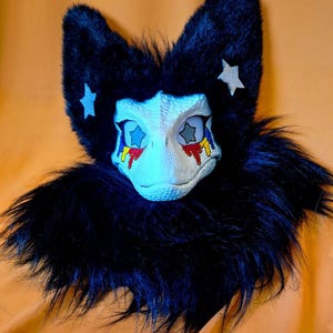 Maske Raptor, Dino Maske Anzug
