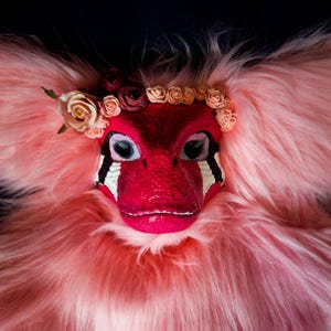 Raptor Maske Fursuit,Dino Maske,Fursuit Kopf
