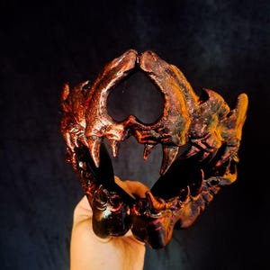 コスプレ、悪魔の歯、狼の頭蓋骨の犬のマスク、怖いハロウィンコスプレマスク