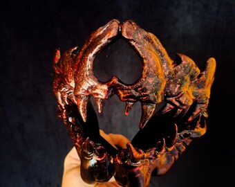 Wolf Skull Mask, Demon Teeth, Halloween Cosplay V