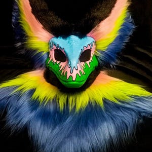 Dino mask fursuit,raptor mask,furry