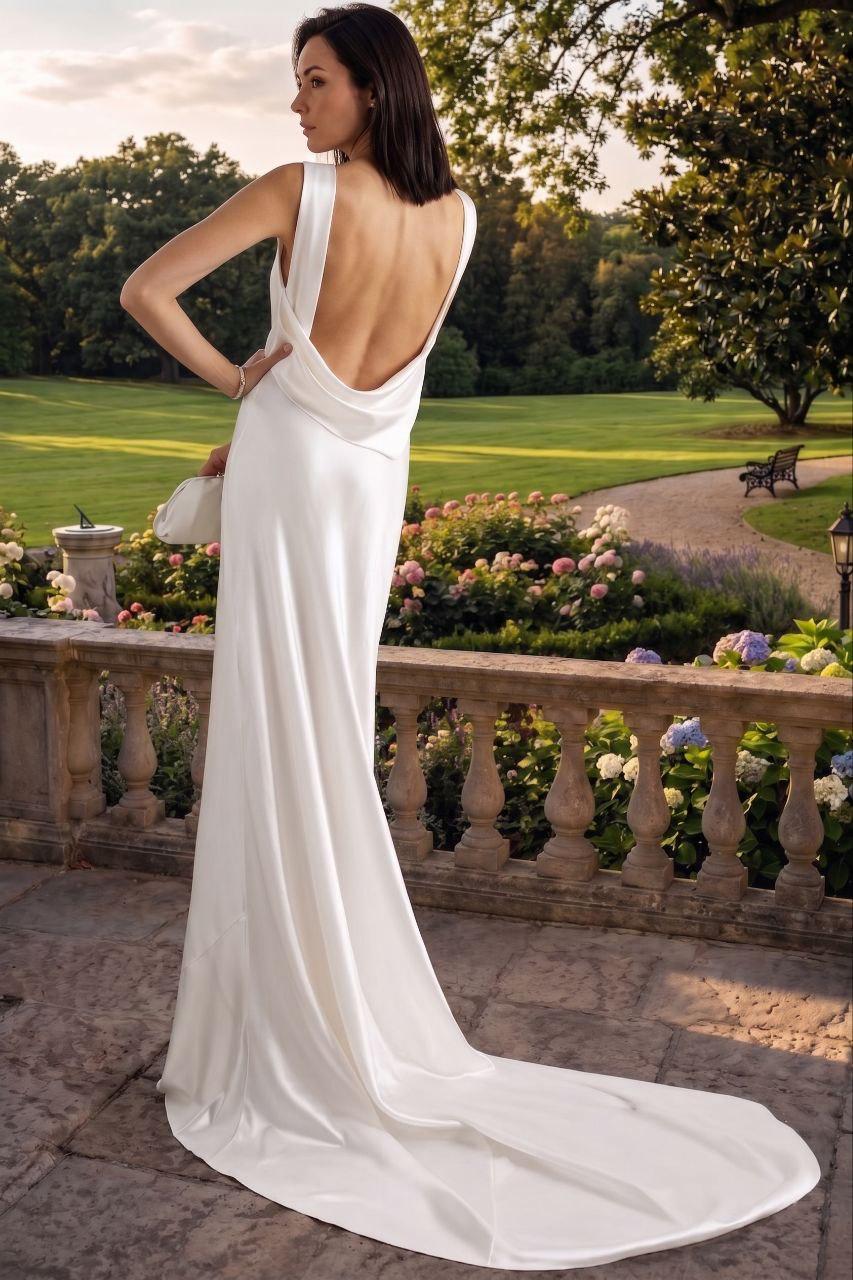 savana champagne shimmer bodycon dress reviews White Wedding With Green Accents Cocktail dress