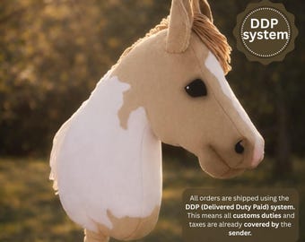 Custom A3 Hobby Horse | Personalized Stick Horse Toy