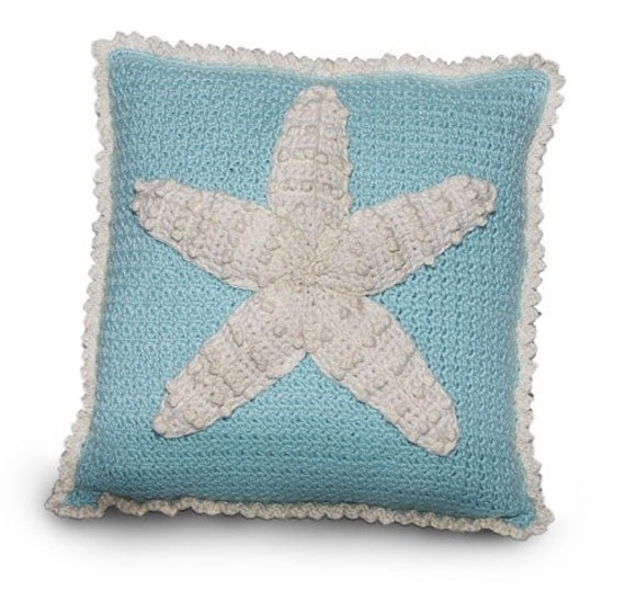 Beach Pillows Crochet Patterns Crochet Pillow Patterns Etsy