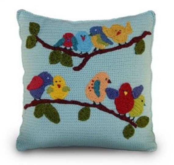 Crochet Throw Pillow Patterns Unique Crochet Pillows With Etsy