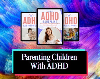Ein Kind mit ADHS erziehen Anleitung | Positive Eltern-Tipps, Routinen & Techniken | ADHS Support eBook für Mamas und Papas | Digitaler Download
