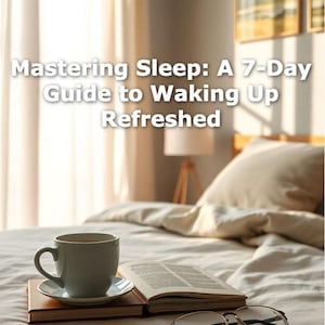 Mastering Sleep: 7-Day Guide to Better Rest | How To Wake Up Every Morning Refreshed | Sleep Routine, Insomnia Help & Wellness PDF Download