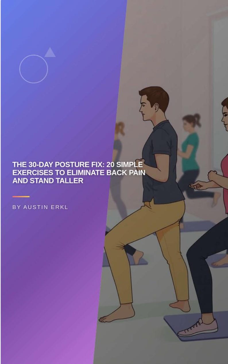 The 30-day Posture Fix Ebook | 20 Simple Exercises to Eliminate Back ...