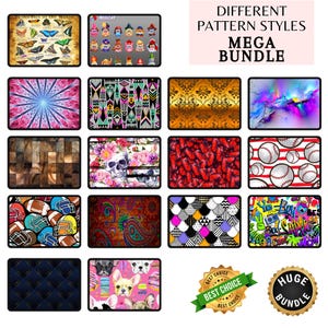 Pattern Styles Mega Bundle | Seamless Patterns Digital Paper Pack Huge Bundle