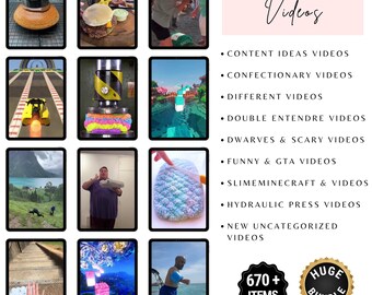 Viral Hook Video Bundle | 670+ Short Clips for TikTok, Reels & Shorts | Trending Ideas For Content Creators