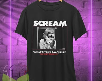 Scream Movie T Shirt, 90s Retro Horror Film Merch Shirt, Sweatshirts Hoodie