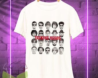 Talking Heads T-Shirt, Retro Rock Band Merch