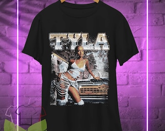 Camiseta TYLA, merchandising de música retro rap hip hop, sudaderas con capucha