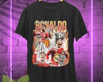 Cristiano Ronaldo T-Shirt: King of Champions League, Football Soccer Fan Merch Shirt