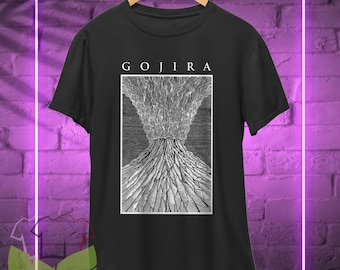 Gojira Magma T Shirt, 90s Retro Heavy Metal Band Music Merch Shirt, Sweatshirts Hoodie