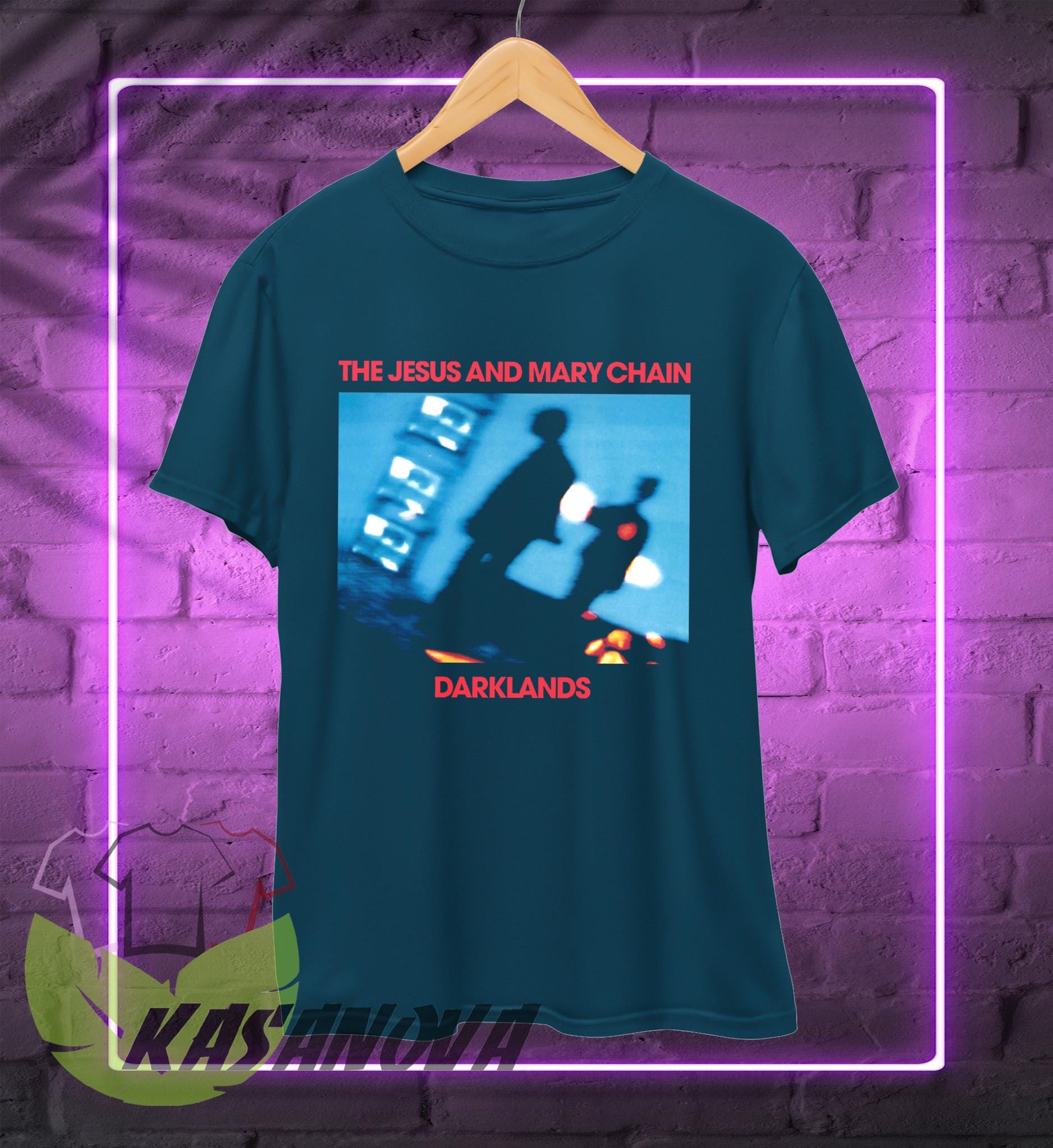 ジーザス＆メリーチェインTシャツ：ダークランズ レトロロック 