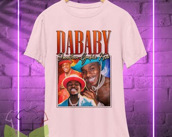 DaBaby Rapper T-Shirt: 90s Retro Hip Hop Music Merch Shirt, Sweatshirts Hoodie