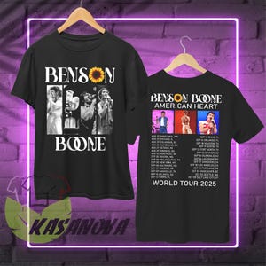 Benson Boone ベンソンブーン　Tシャツ Ozzy Osbourne Merch Summer New Retro Benson Boone T-shirt