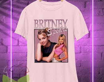 Britney Spears T Shirt, Retro Pop Star Music Merch Shirt, Sweatshirts Hoodie