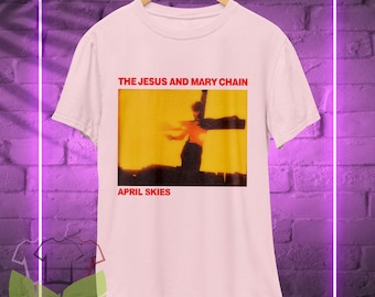 Camiseta de la Cadena de Jesús y María: Merchandising de música rock retro April Skies, camisetas y sudaderas