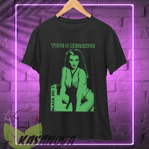 Type O Negative T Shirt, Type O Negative Black No 1 Shirt, Gothic Metal Band Music Merch Shirt, 90s Retro Casual Unisex T-Shirt
