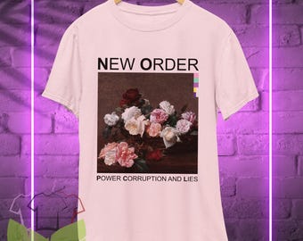 New Order T Shirt, 90s Retro Punk Rock Band Music Merch Shirt, Sweatshirts Hoodie