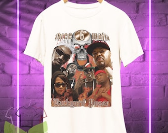 Vintage Live by Yo Rep T-shirt - Three 6 Mafia Live by Yo Rep
