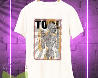 TOOL Spectre Burst Skeleton T Shirt, Retro Metal Band Music Merch Shirt, Sweatshirts Hoodie