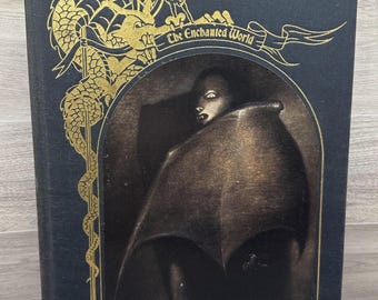 Enchanted World Night Creatures Book: Vintage Occult Mythology Hardcover