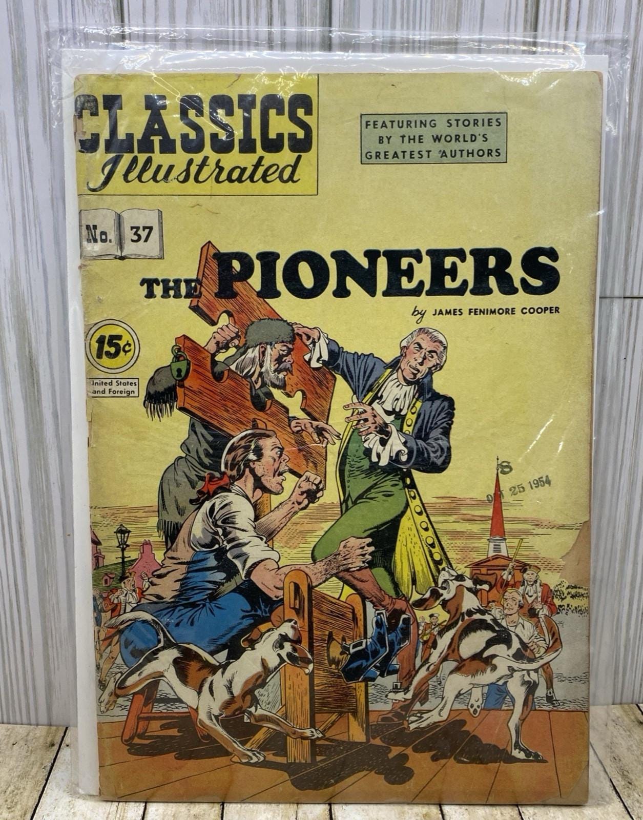 vintage an・an no.37 Vintage Classics Illustrated Comic Book: No. 37 the Pioneers 1947