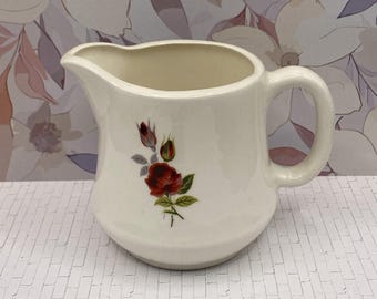 Vintage Creamer Cup 10 oz – 3.5" Tall 4" Wide – Charming Farmhouse Kitchen Collectible – Rustic Country Decor – Antique Style Cream Pitcher