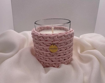 Bougies, bougies en crochets, bougies parfumées, bougies décoratives