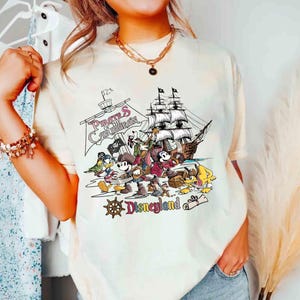 Mickey & Friends Disney Pirates Shirt, Yo Ho Yo Ho A Pirate&#39;s Life for Me, Family Pirates of the Caribbean, Disney Cruise Shirt